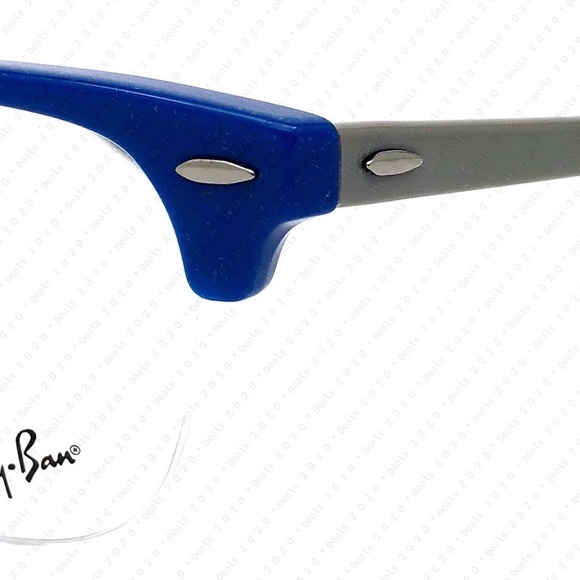 Ray Ban Clubmaster RX4354V 5903 49mm Blue Grey Eyeglasses - Picture 9 of 10